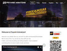 Tablet Screenshot of priyansh.net